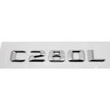 Mercedes Benz C550 C180L C200L C220L C260L C280L C300L C320L Car Rear Stickers Badge