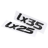 Hyundai IX25 IX35 Logo ABS Car Rear Emblem Badge Auto Trunk Sticker Decal