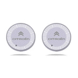 2pcs Citroen Logo Car Water Coasters 7-color LED Light Cup Mat Holder