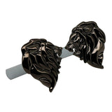 Peugeot Lion Head Logo Metal Car Front Grille Emblem Badge Decal