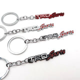 Toyota TRD Sport Logo Metal Car Key Rings Keychain Pendant