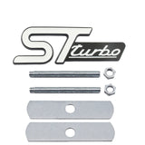Ford ST Turbo Metal Car Front Grille Emblem Badge Decal