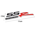 Chevrolet SSR Logo Metal Car Rear Sticker Auto Front Grille Emblem Badge