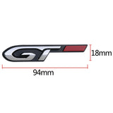 Peugeot 230THP 350THP 380THP Pure Tech eTHP 1.8 GT Logo ABS Car Rear Sticker Trunk Emblem Badge Decal