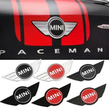 ABS Car Rear Trunk Emblem Sticker Decoration for Mini Cooper Logo Badge Replacement Exterior Accessories