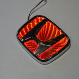 Honda Car Styling 3D LED Front Rear Light Emblem Badge Sticker Accessories