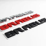 20x3cm Mercedes Benz Brabus Metal Car Rear Emblem Decal Trunk Badge Sticker