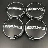 AMG Car Wheel Hub Cap Front Hood Emblem Rear Badge for Mercedes Benz W203 W204 W205 W211 W212 W213 C180 C43 C63