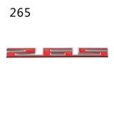 Chevrolet Letter 262 265 267 283 Metal Car Rear Sticker Decal Trunk Emblem Badge