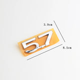 Rear Trunk Styling Emblem V6 V8 5.7 GXR VXR TXL VXL VXS GXRi VXRi Letter Sticker Logo Badge Nameplate for Land Cruiser Prado