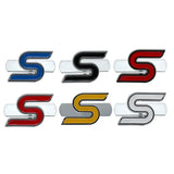 Ford S Logo Metal Car Front Grille Emblem Auto Rear Sticker Decal