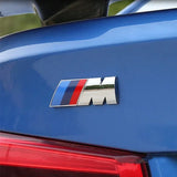BMW M Power Metal Car Front Grille Emblem Rear Sticker
