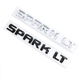 Chevrolet SPARK LT Logo ABS Car Rear Sticker Decal Auto Trunk Emblem Badge