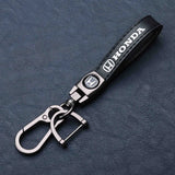 Honda PU Leather Car Keyring Keychain
