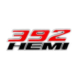 Dodge 345 392 HEMI Metal Car Rear Sticker Auto Side Emblem Badge Decal