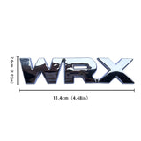 Subaru WRX Logo Metal Car Front Grille Emblem Badge Rear Sticker Decal