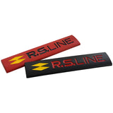 Renault Metal RS Line Logo Metal Car Rear Sticker Emblem Badge Decal