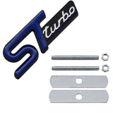 Ford ST Turbo Metal Car Front Grille Emblem Badge Decal