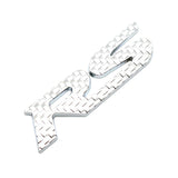 Car Side Emblem Carbon Fiber Pattern Trunk Badge Sticker RS Logo for Honda HRV CRV Beat Jazz Accord Vision Odyssey Insight