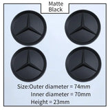 63.5mm 74mm ABS Car Wheel Center Covers for Mercedes Benz W166 W212 W213 W246 W176 W177 W205
