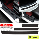 Lincoln Carbon Fiber Car Door Threshold Scratch Proof Sticker Decal