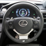 Carbon Fibre Car Steering Wheel Badge Sticker for Lexus