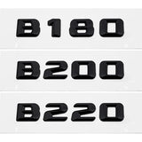 Mercedes Benz B35 B45 B63 B180 B200 B220 B250 B260 B300 ABS Car Rear Stickers Decal