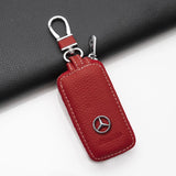 Mercedes Benz Cowhide Car Key Case Key Cover Organizer