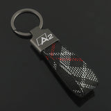 Audi A2 Logo Metal Car Key Holder Pendant Keychain