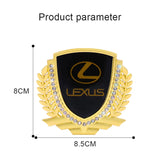 Lexus Metal Diamond Car Rear Sticker Auto Window Emblem Badge Decal