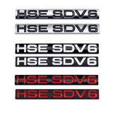 Land Rover HSE SCV6 SCV8 SDV6 SDV8 Si4 Logo ABS Car Rear Sticker Decal Emblem Badge