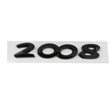Peugeot 206 207 208 301 307 308 2008 3008 4008 5008 ABS Car Rear Sticker Trunk Letter Emblem Badge Decal