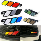 Three-colors Car Front Grille Emblem Badge Decals for TRD Tacoma 4Runner Tundra Rav4 Highlander Modified Accessories