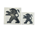 Peugeot 2008 3008 Lion Logo ABS Car Front Hood Sticker Rear Emblem Badge Decal