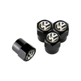 4pcs/set Volkswagen VW Car Air Valve Stem Cap Auto Tyre Valve Covers