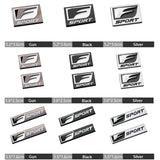 3D Metal Car F Sport Logo Emblem Badge Body Side Sticker for LEXUS