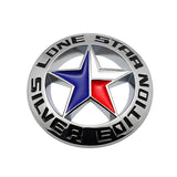 Jeep Lone Star Metal Car Front Grille Emblem Badge Auto Rear Sticker Decal