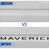 Ford Maverick ABS Car Rear Sticker Auto Trunk Emblem Badge Decal