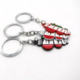 Alfa Romeo Snake Logo Metal Car Key Rings Keychain Pendant