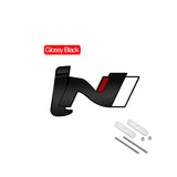 Hyundai iN Logo Metal Car Front Grille Emblem Badge Rear Sticker Decal