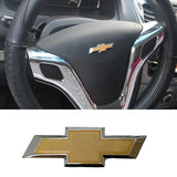 5.8x2cm Chevrolet Car Steering Wheel Center Sticker Decal Emblem Badge