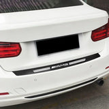 Mercedes Benz AMG Carbon Fiber Car Door Threshold Scratch Proof Sticker Decal