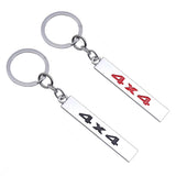 Jeep 4x4 Logo Metal Car Key Rings Keychain Pendant