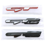 Hyundai GT Line Logo ABS Car Rear Sticker Trunk Emblem Badge Decal