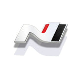 Hyundai N LINE Logo Metal Car Rear Sticker Trunk Emblem Badge Decal