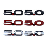 Ford 3.7 5.0 ABS Car Rear Sticker Auto Fender Side Emblem Badge Decal