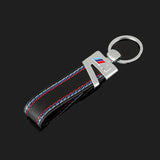BMW M Power PU Leather Car Keychain Keyring