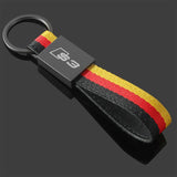 Audi S3 S4 S5 S6 S7 S8 Car Logo Metal  Key Chain Holder Keyring Pendant
