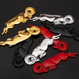 2PCS Dodge Sheep Metal Car Body Side Sticker Trunk Emblem Badge Decal