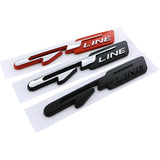 Hyundai GT Line Logo ABS Car Rear Sticker Trunk Emblem Badge Decal